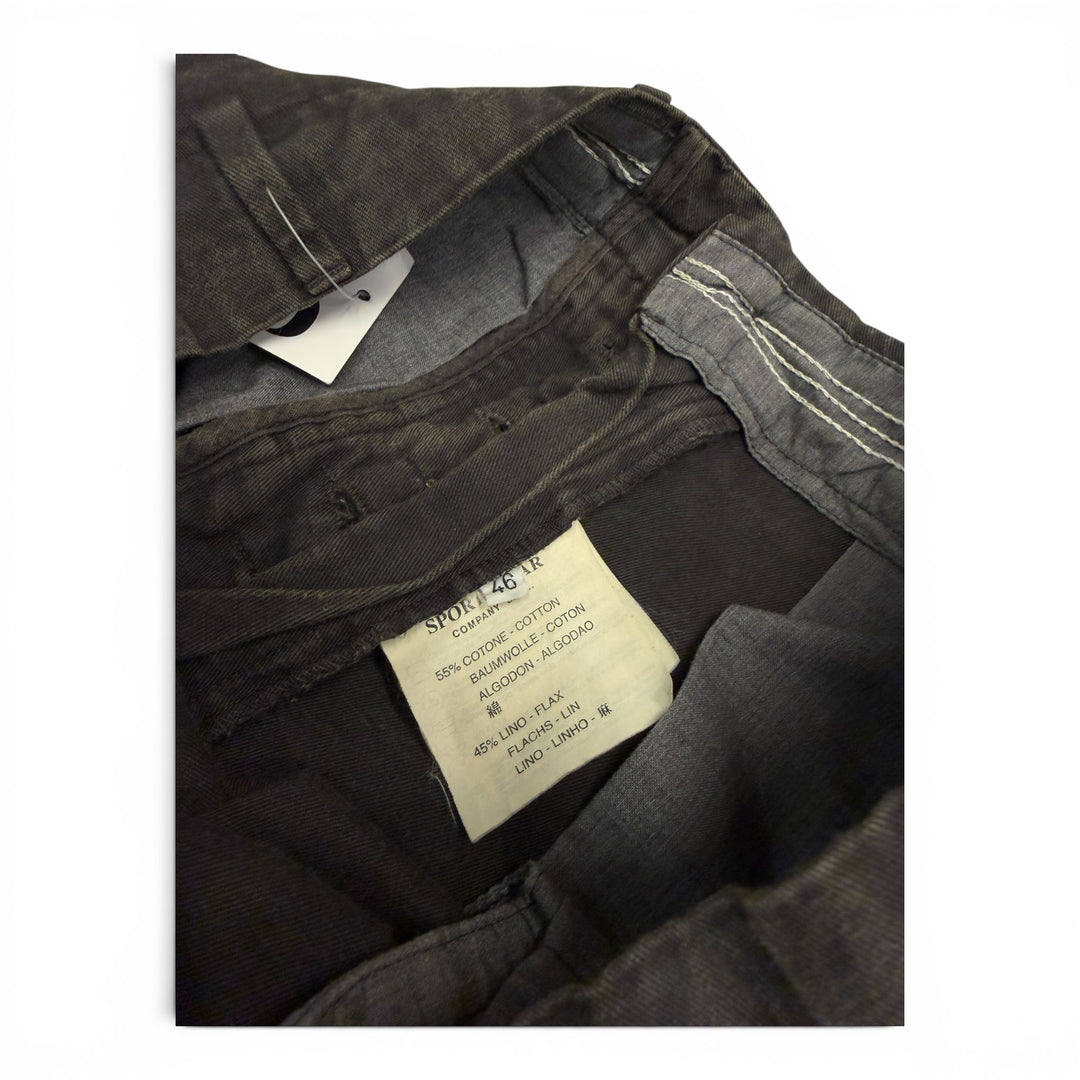 Vintage Stone Island Straight Fit  Trousers Dark Grey 30"