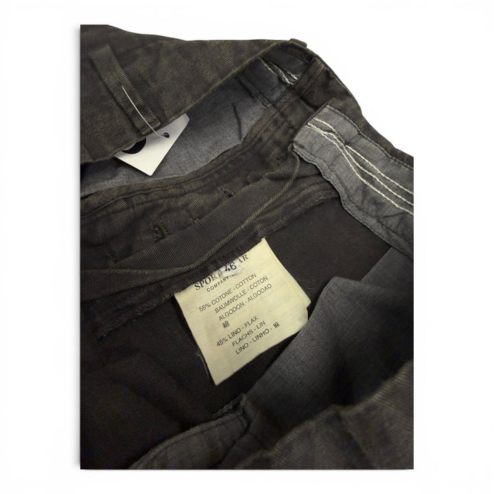 Vintage Stone Island Straight Fit  Trousers Dark Grey 30"