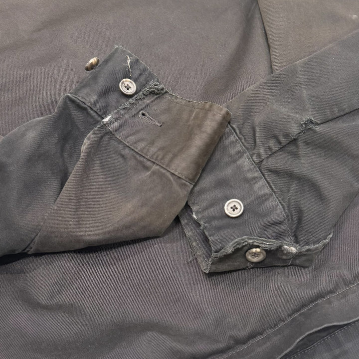 Vintage Polo Ralph Lauren Black Faded Harington Jacket (L)