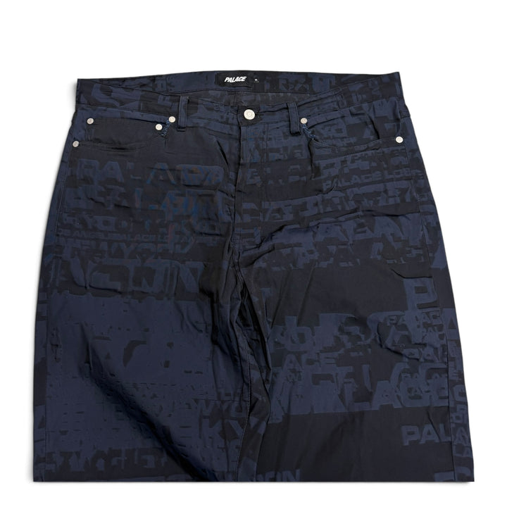 Palace Cities Jacquard Navy Two Piece Set (XL)