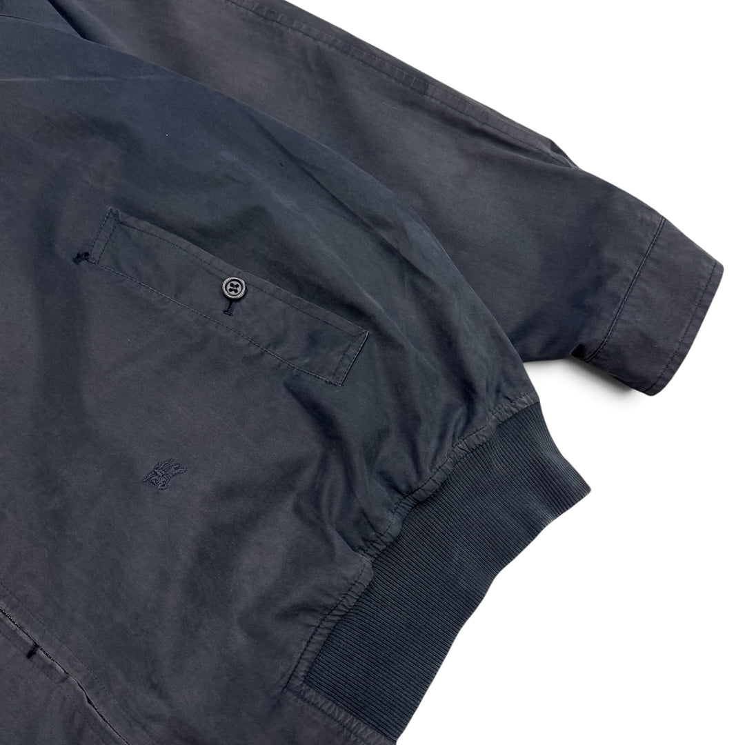 Vintage Burberrys Harington Style Jacket Faded Navy (XL)