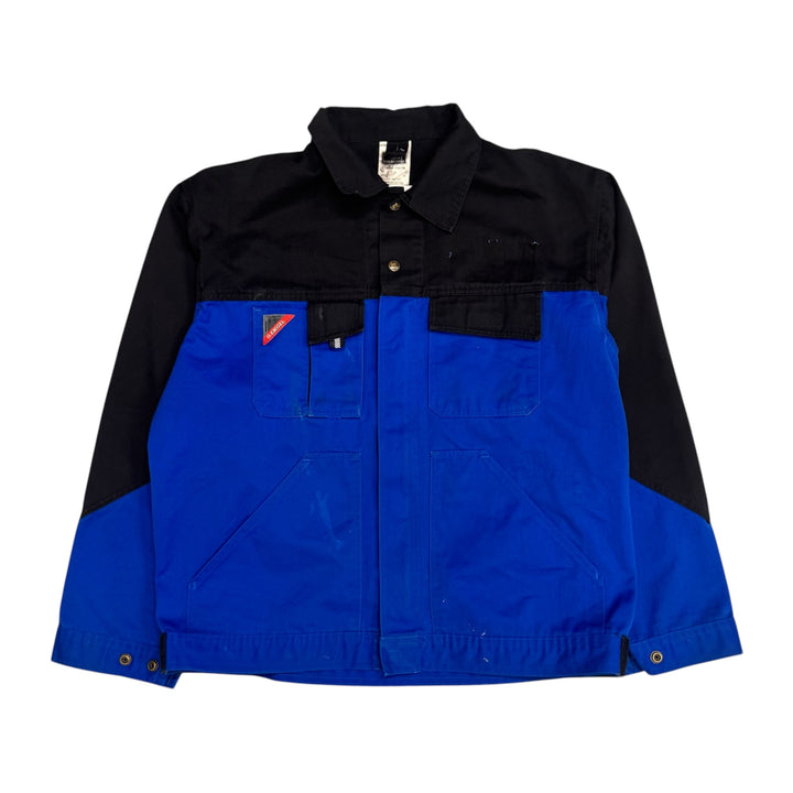 Vintage Distressed Blue French Chore Jacket (L)