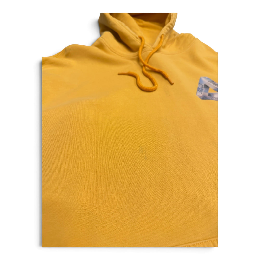 Palace Tri - Chrome Hoodie Yellow (XL)