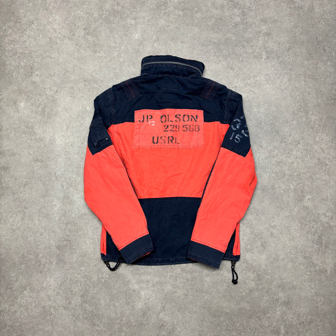 Vintage Polo Ralph Lauren Red & Navy US-RL Reconnaissance Jacket (M)