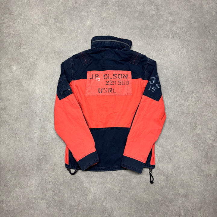 Vintage Polo Ralph Lauren Red & Navy US-RL Reconnaissance Jacket (M)