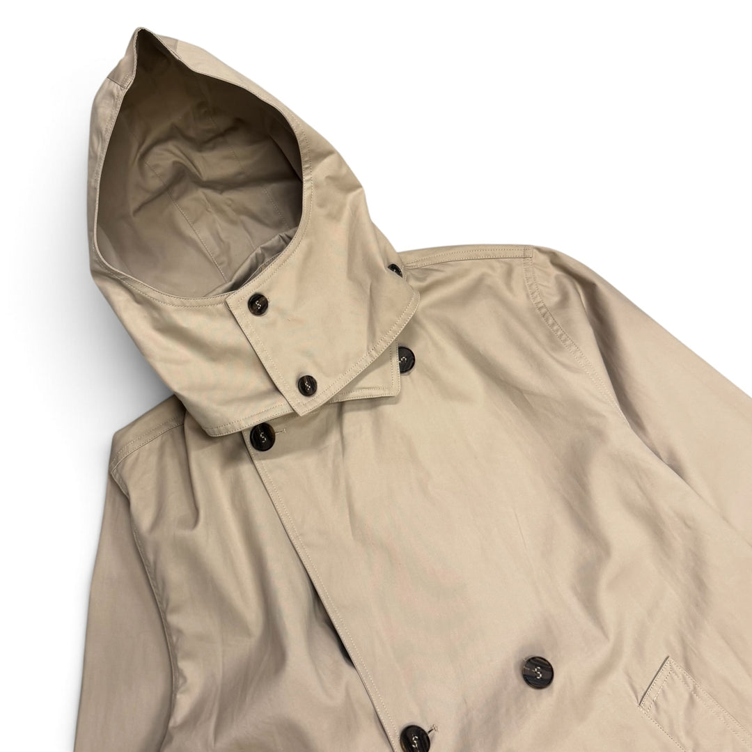 Stussy Beige Solar Trench Coat (M)