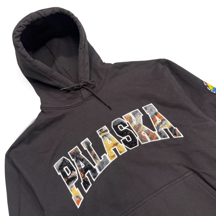 Palace Black Appalachian Hood Pullover Hoodie (L)