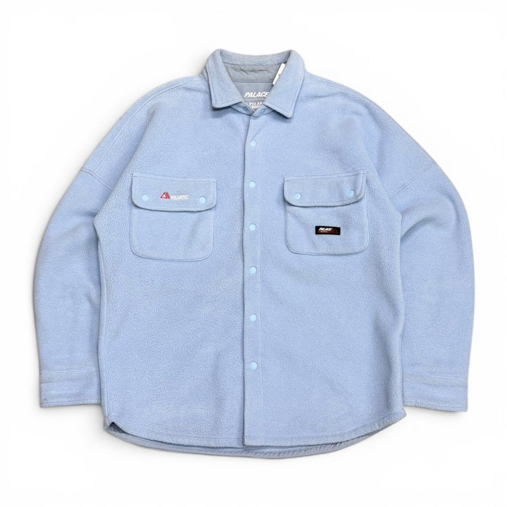 Palace Light Blue Polartec Drop Shoulder Shirt (S)