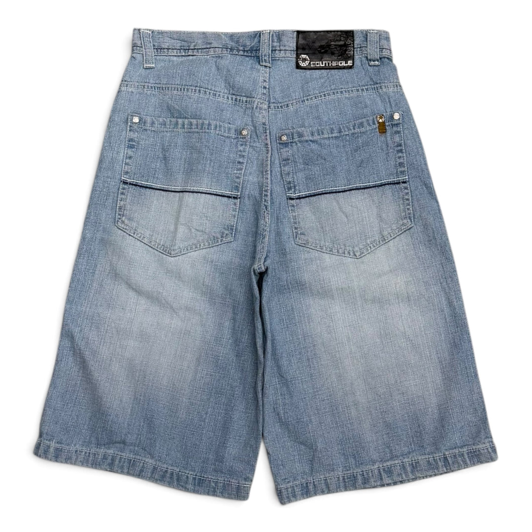 Vintage Southpole Baggy Denim Shorts Boue (32)