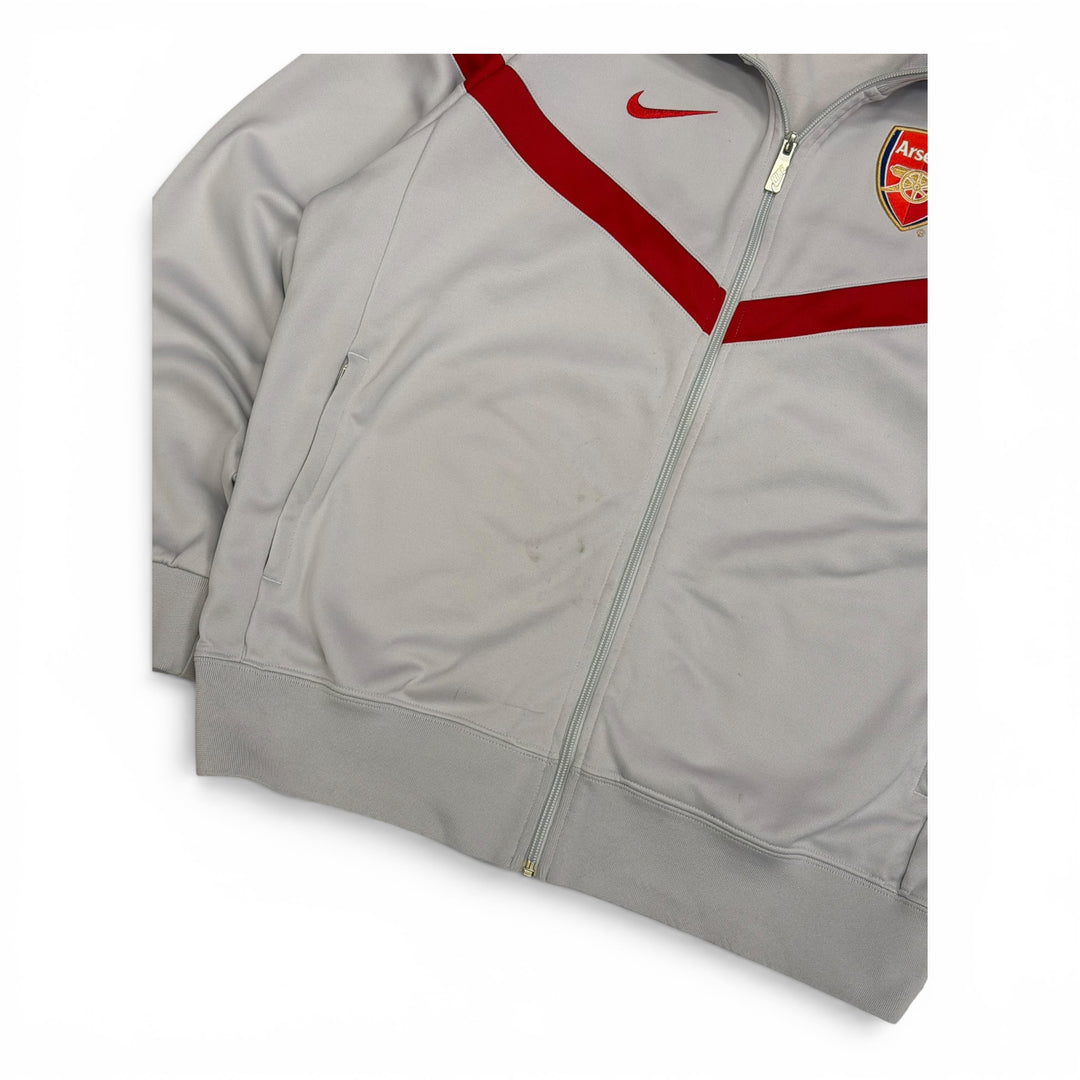 2009-10 Arsenal Nike Track Jacket Grey (L)