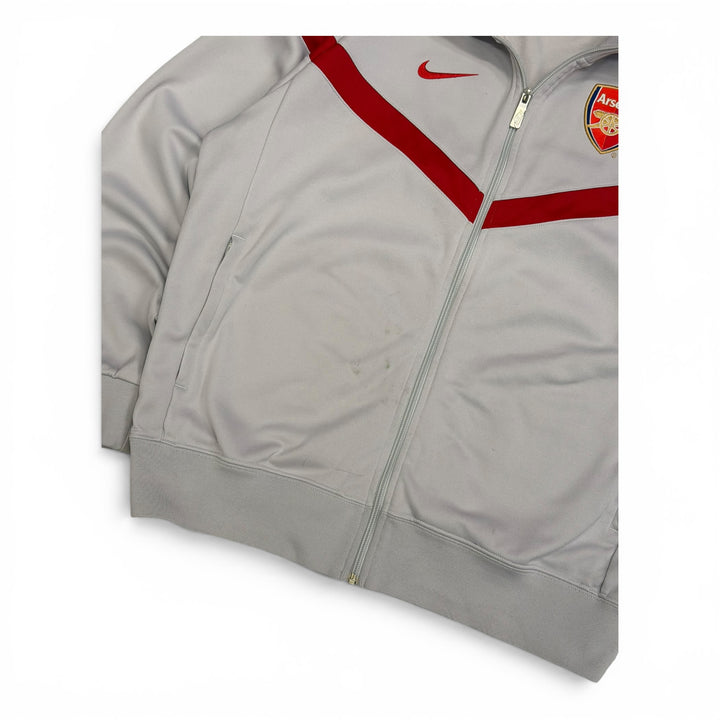 2009-10 Arsenal Nike Track Jacket Grey (L)