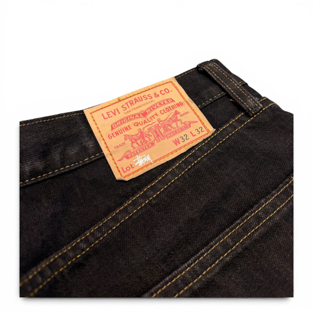 Stussy X Levi's Crispy Rinse Jeans Black 32"