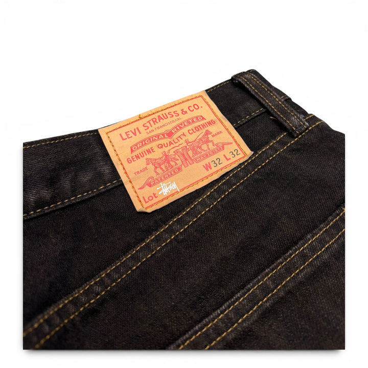 Stussy X Levi's Crispy Rinse Jeans Black 32"