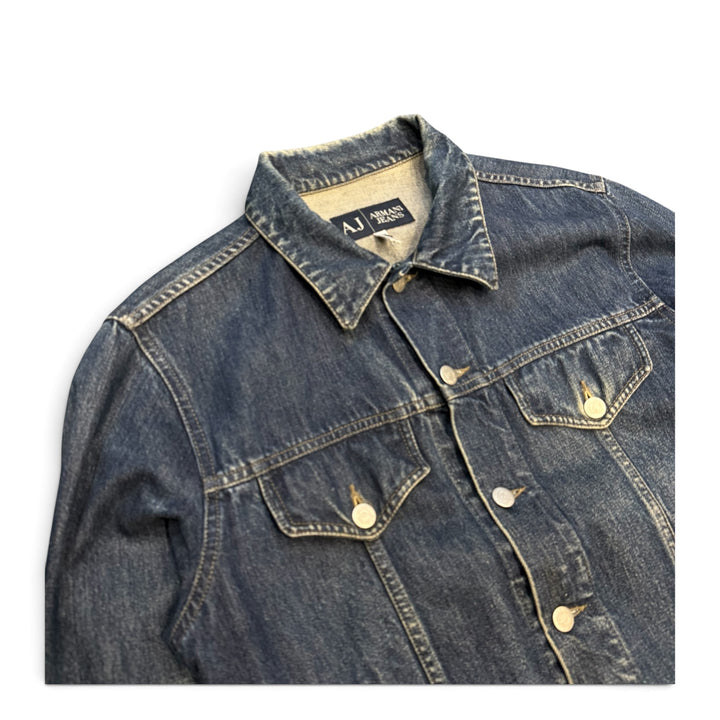 Vintage Armani Denim Jacket Blue (M)