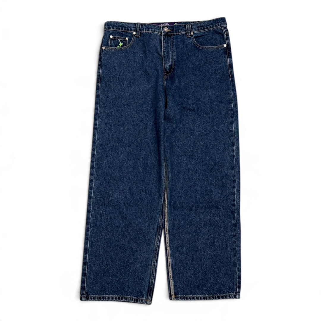 Always Do Blue Denim Baggy Trousers (XL)