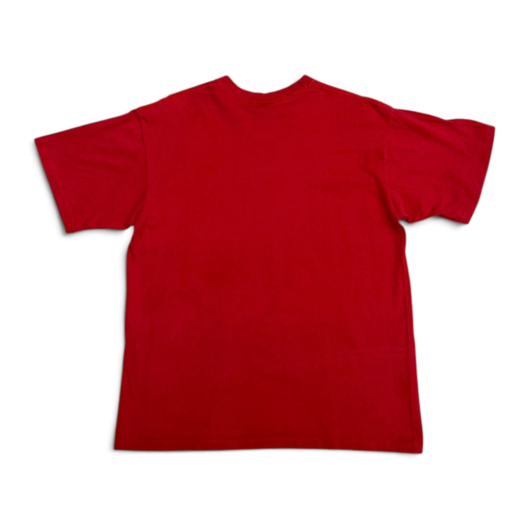 Vintage Big Ten Indiana Graphic T shirt Red (XL)