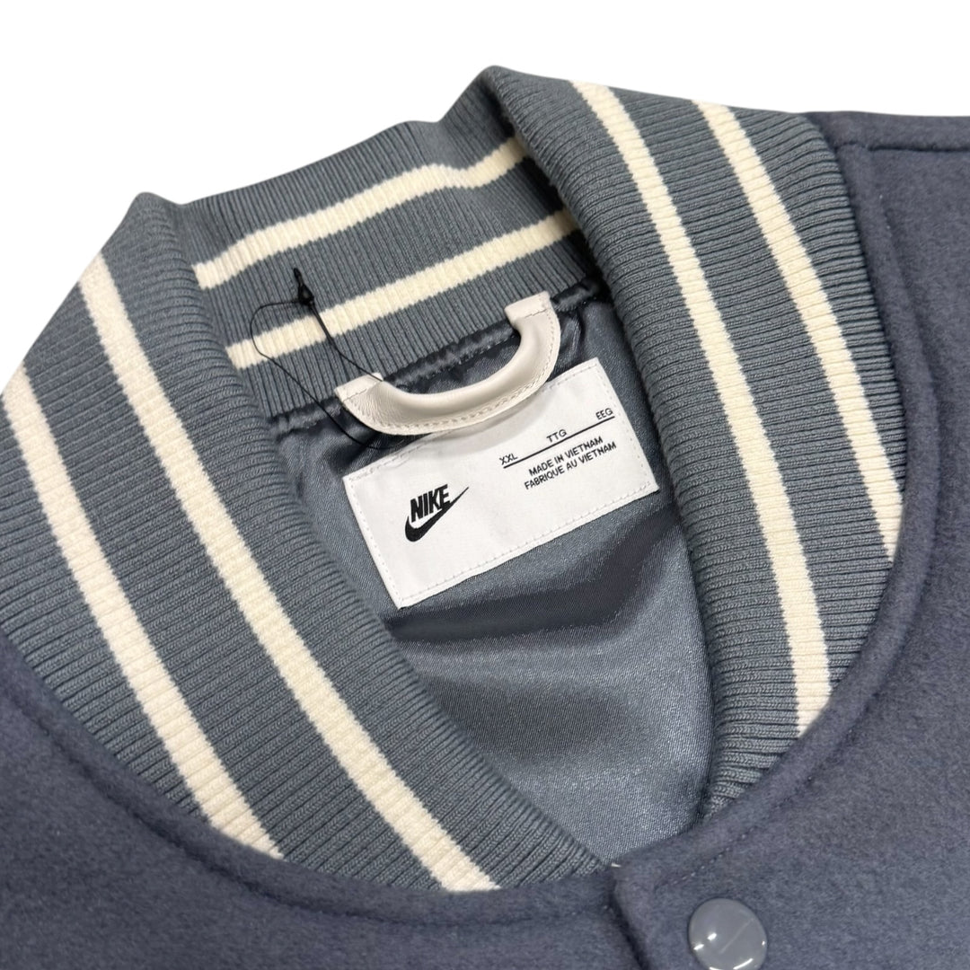 Palace x Nike England Grey Varsity Jacket (XXL)
