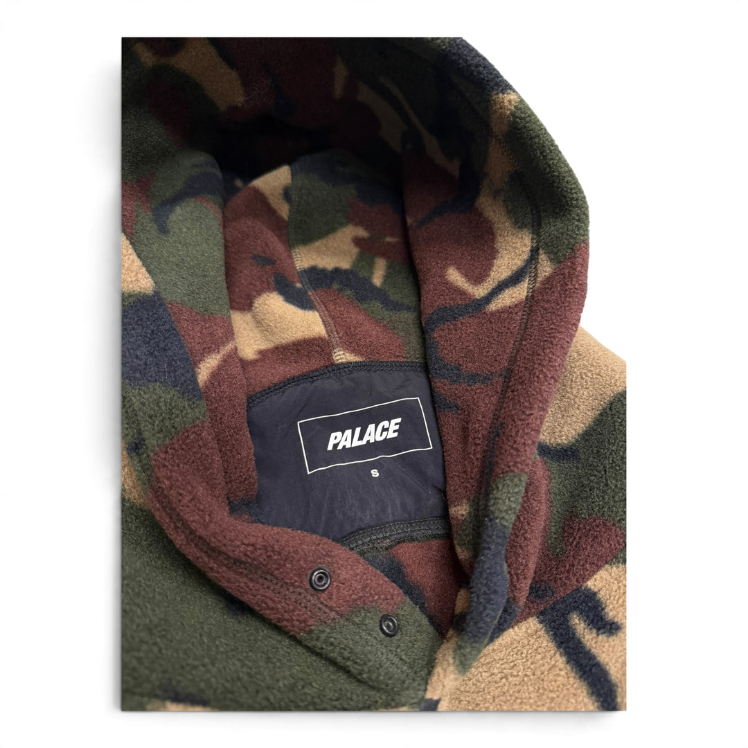 Palace Polartec Lazer Fleece Hoodie Camo (S)