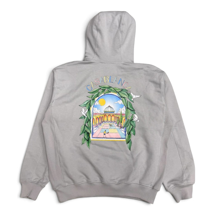 Casablanca L'Arche Logo Over Hoodie Grey (L)