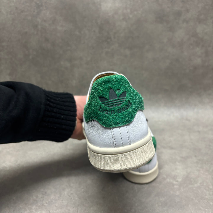 Adidas x Braindead White & Green Stan Smith Trainers (UK11.5)