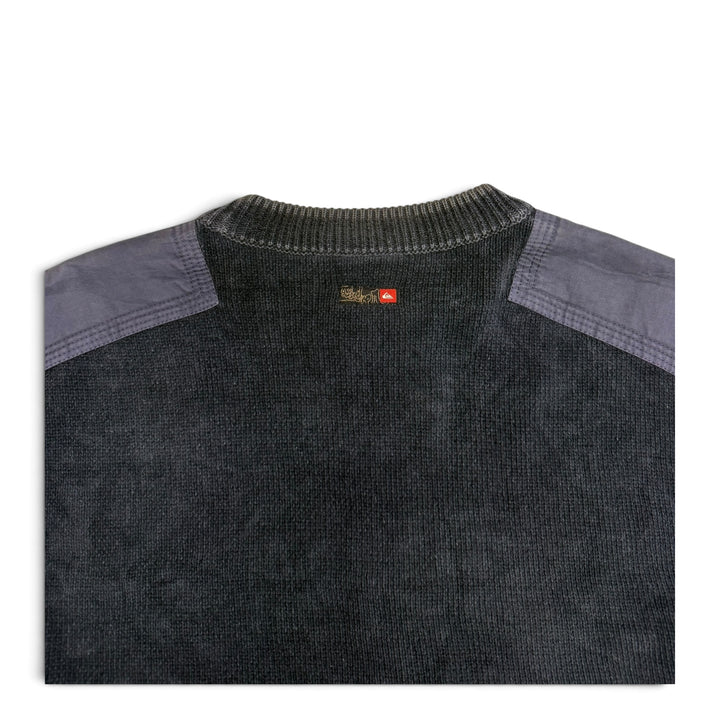 Vintage Quicksilver Crew Neck Jumper Blue (M)