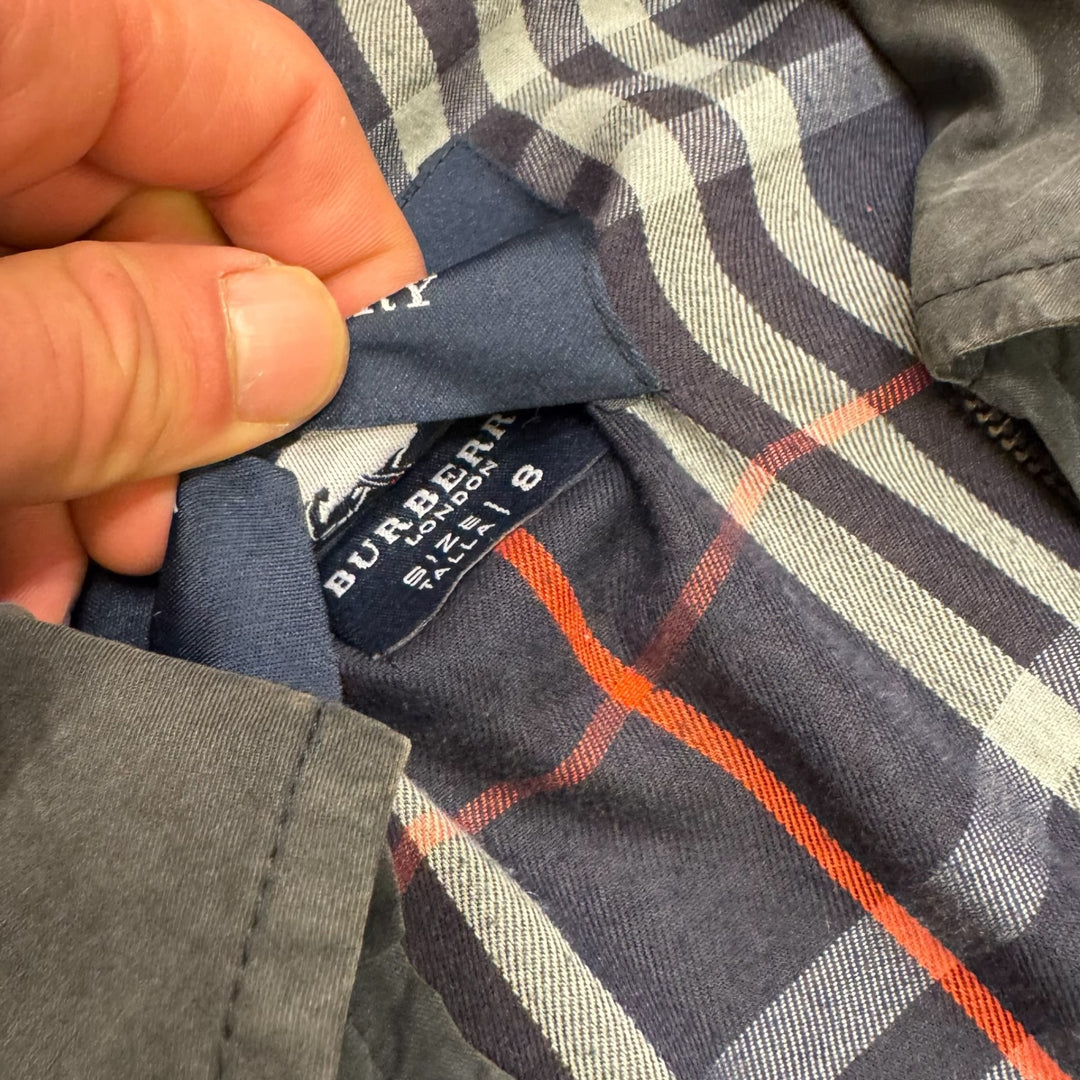 Vintage Burberrys Harington Style Jacket Faded Navy (XL)