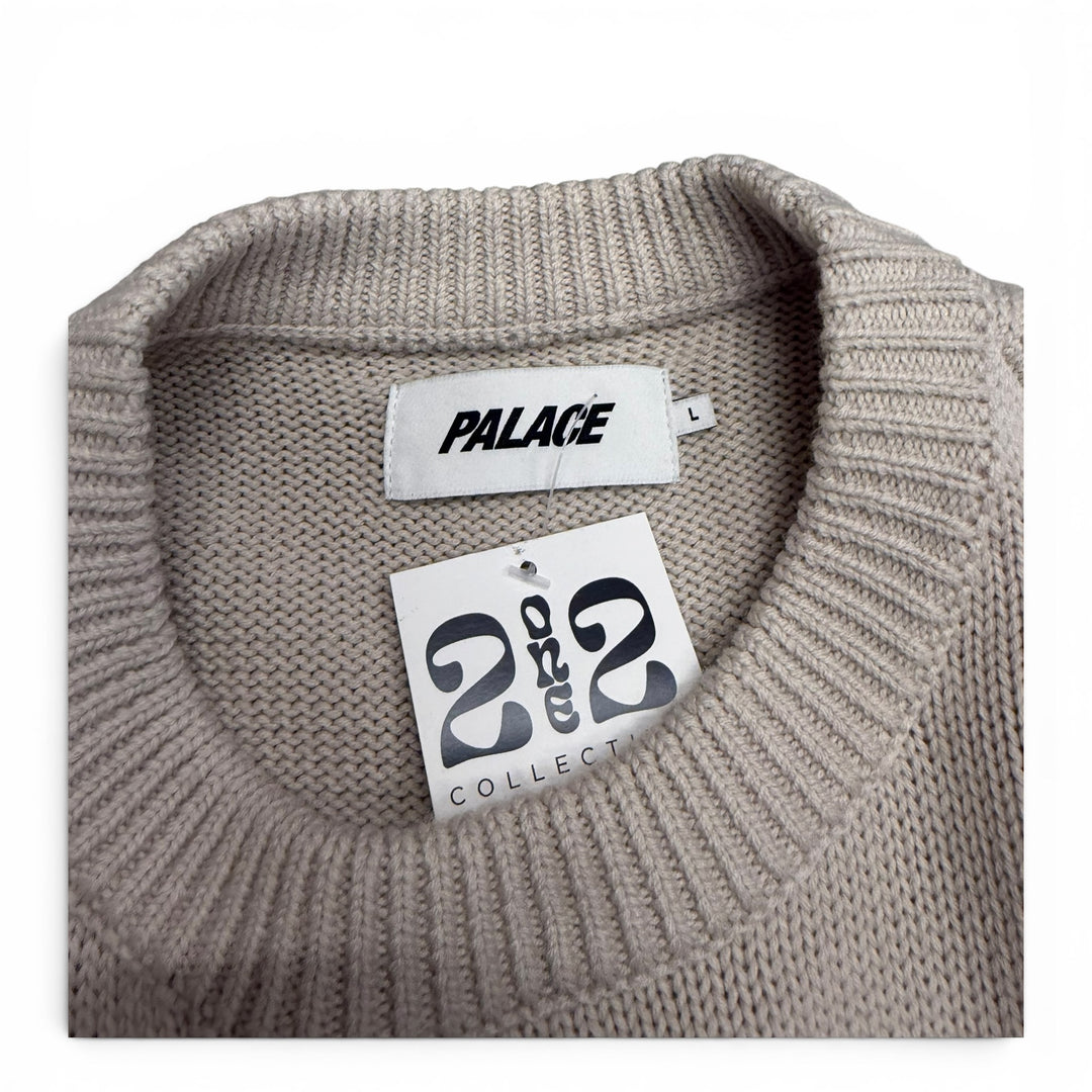 Palace Lamb Heavyweight Jumper Gray (L)