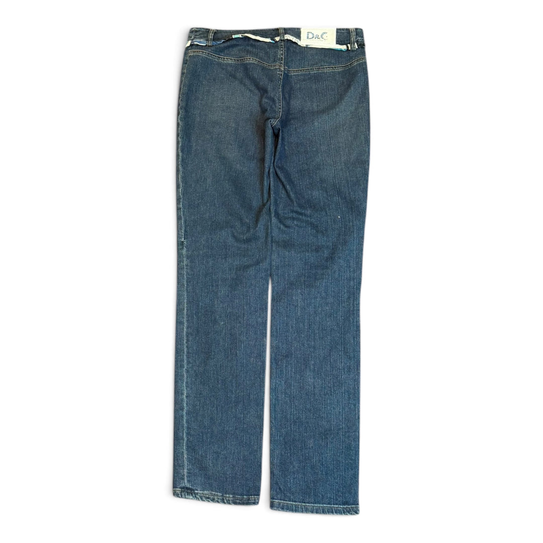 Vintage Dolce & Gabbanna Blue Denim Trousers (28)