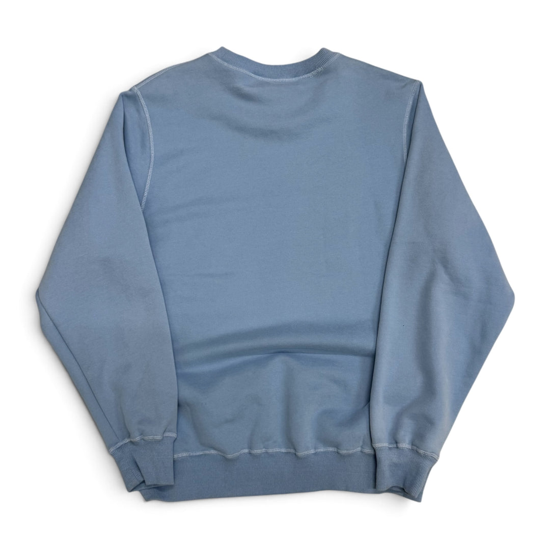 Corteiz Big Log Crew Neck Sweatshirt Blue (XL)