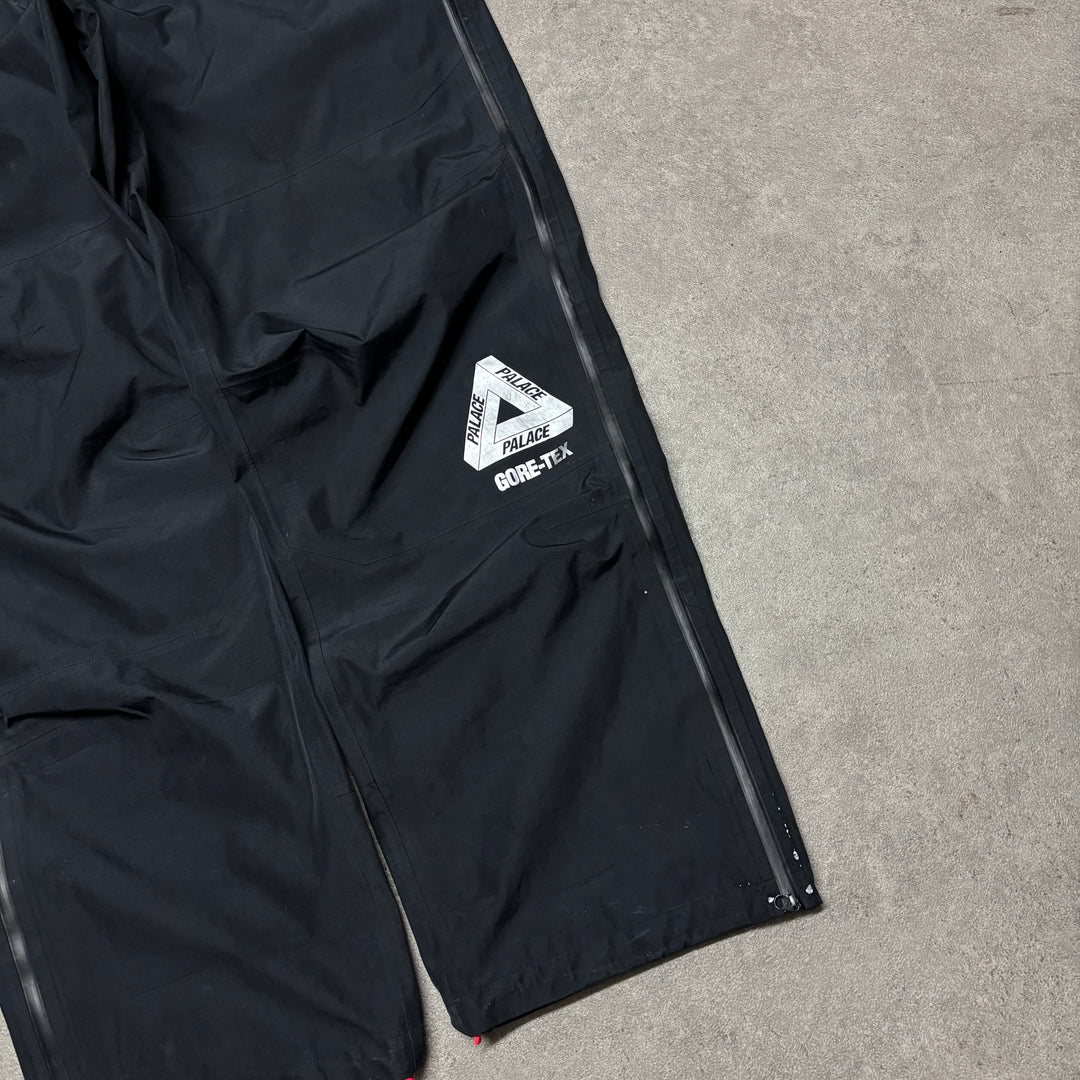 Palace Gore Tex 3L Black Trousers (XL)