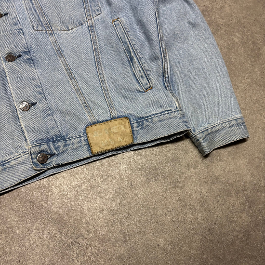 Vintage Avirex Blue Denim Jacket (M)