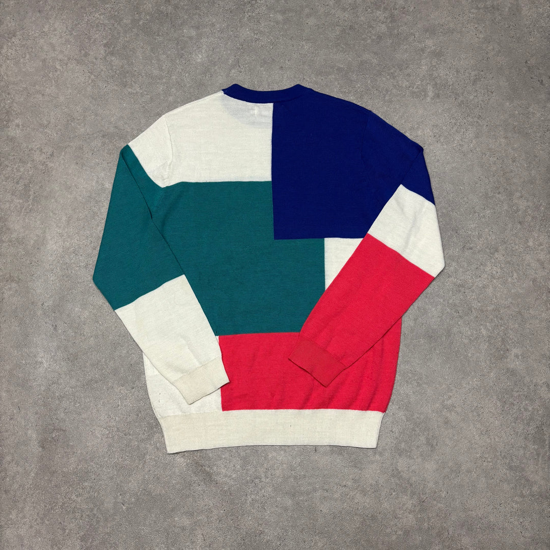 Palace Blukko Knit Square Patterned Sweater (L)