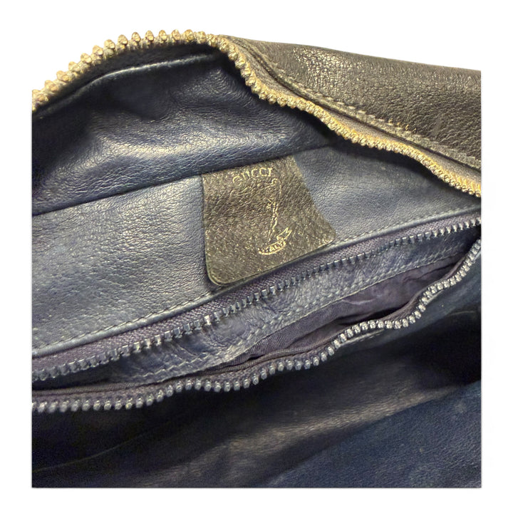 Gucci Monogram GG Boston Bag Grey