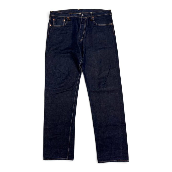 Evisu Jeans Dark Blue & Red Denim Trousers (36)