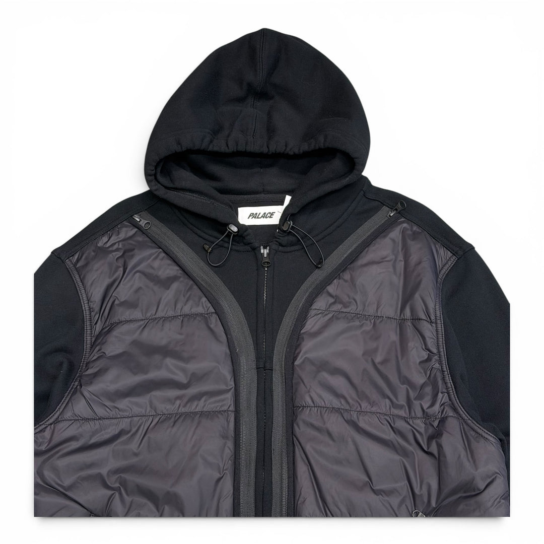 Palace Black Tactical Zip Hoodie (L)