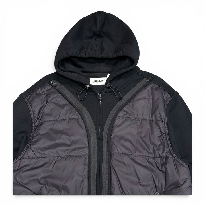 Palace Black Tactical Zip Hoodie (L)