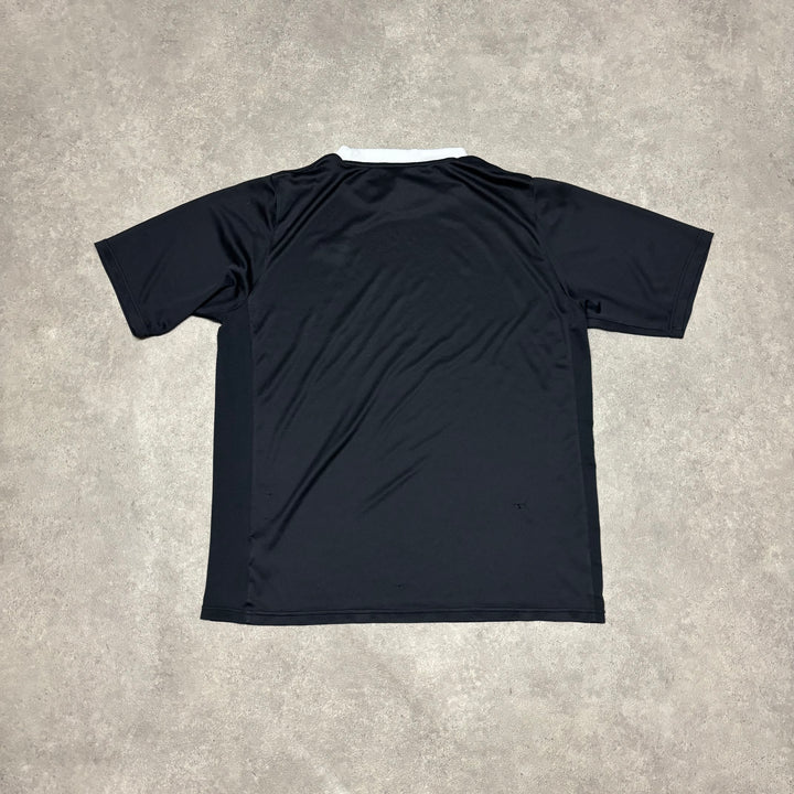 00's Vintage Nike T90 Black Therma-Fit T-Shirt (XL)