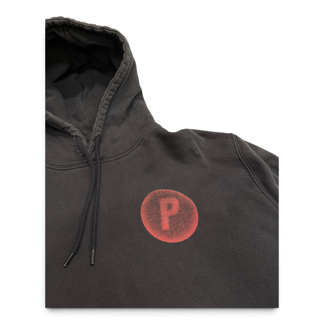 Palace Pipcular Graphic Hoodie Washed Black (XL)