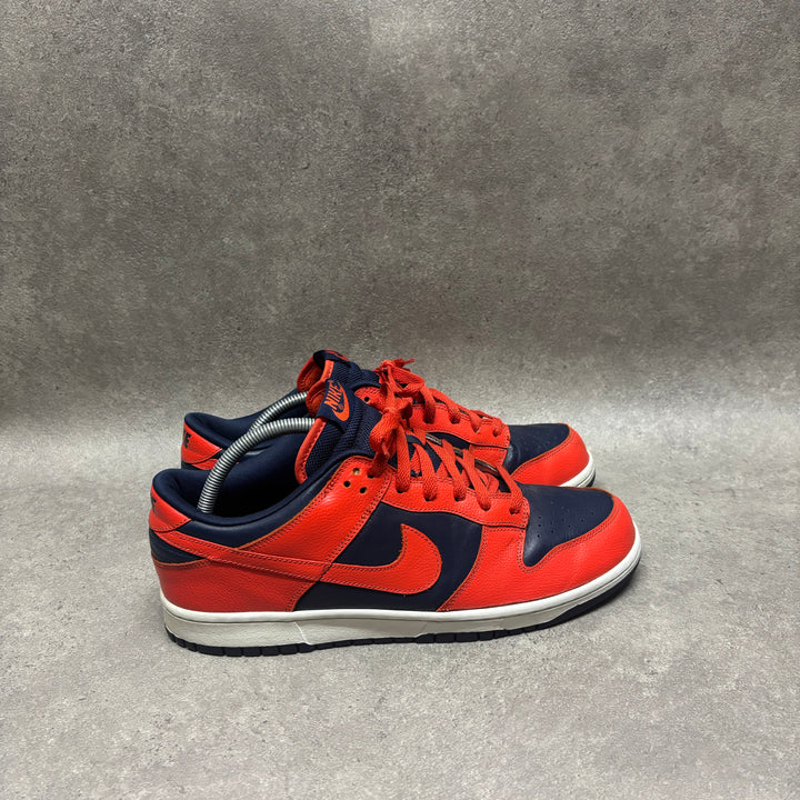 Nike Dunk Low SP Syracuse Orange & Navy Trainers (UK11)