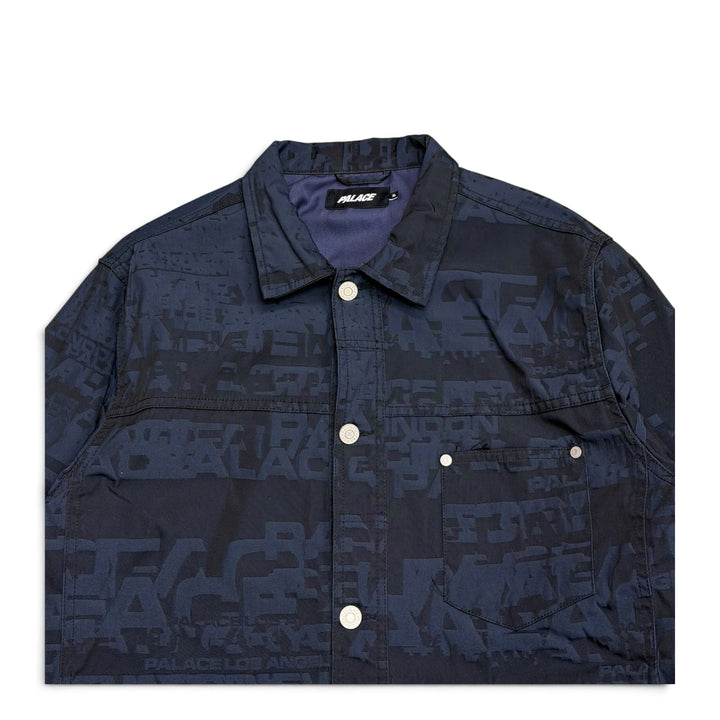 Palace Cities Jacquard Navy Two Piece Set (XL)