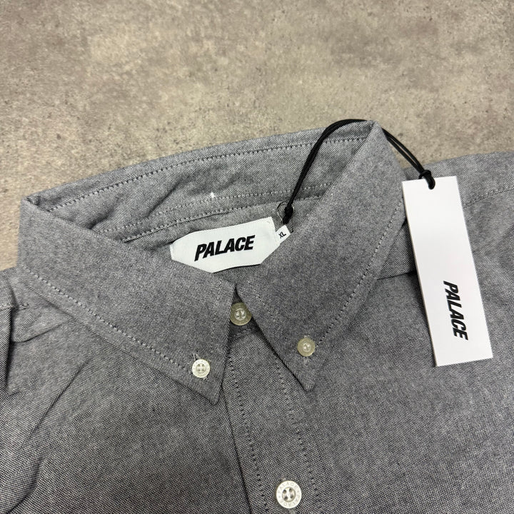 Palace Long Sleeve Grey Shirt (XL)
