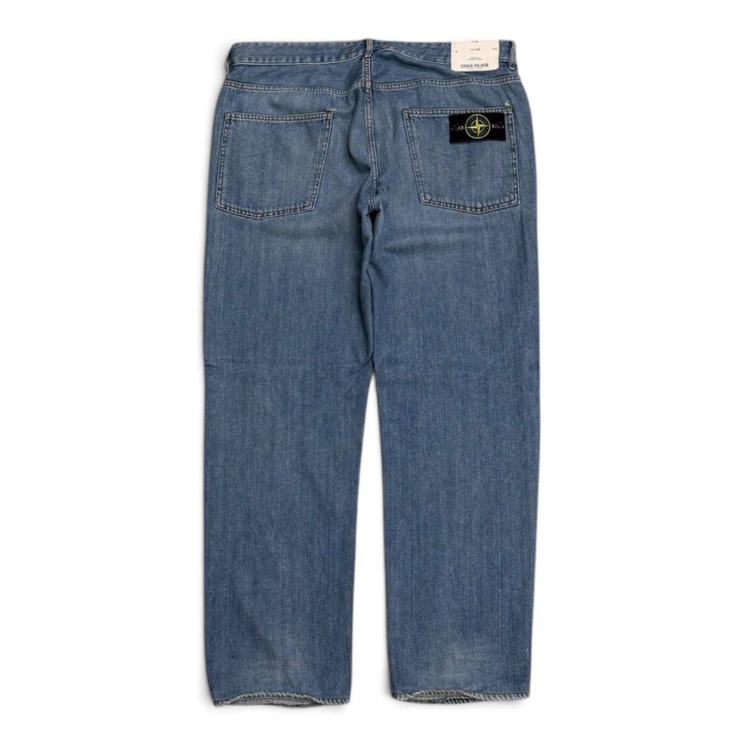 Vintage Stone Island Baggy Jeans Blue (38)