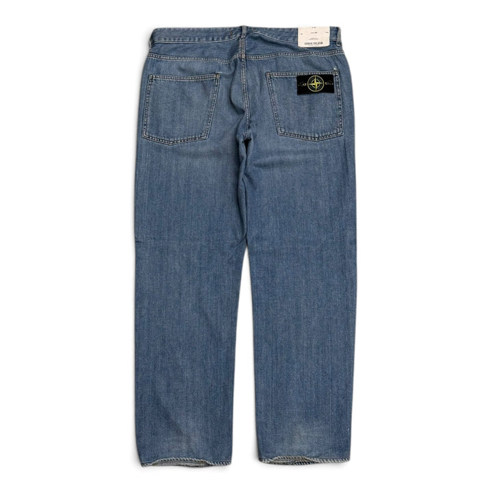 Vintage Stone Island Baggy Jeans Blue (38)