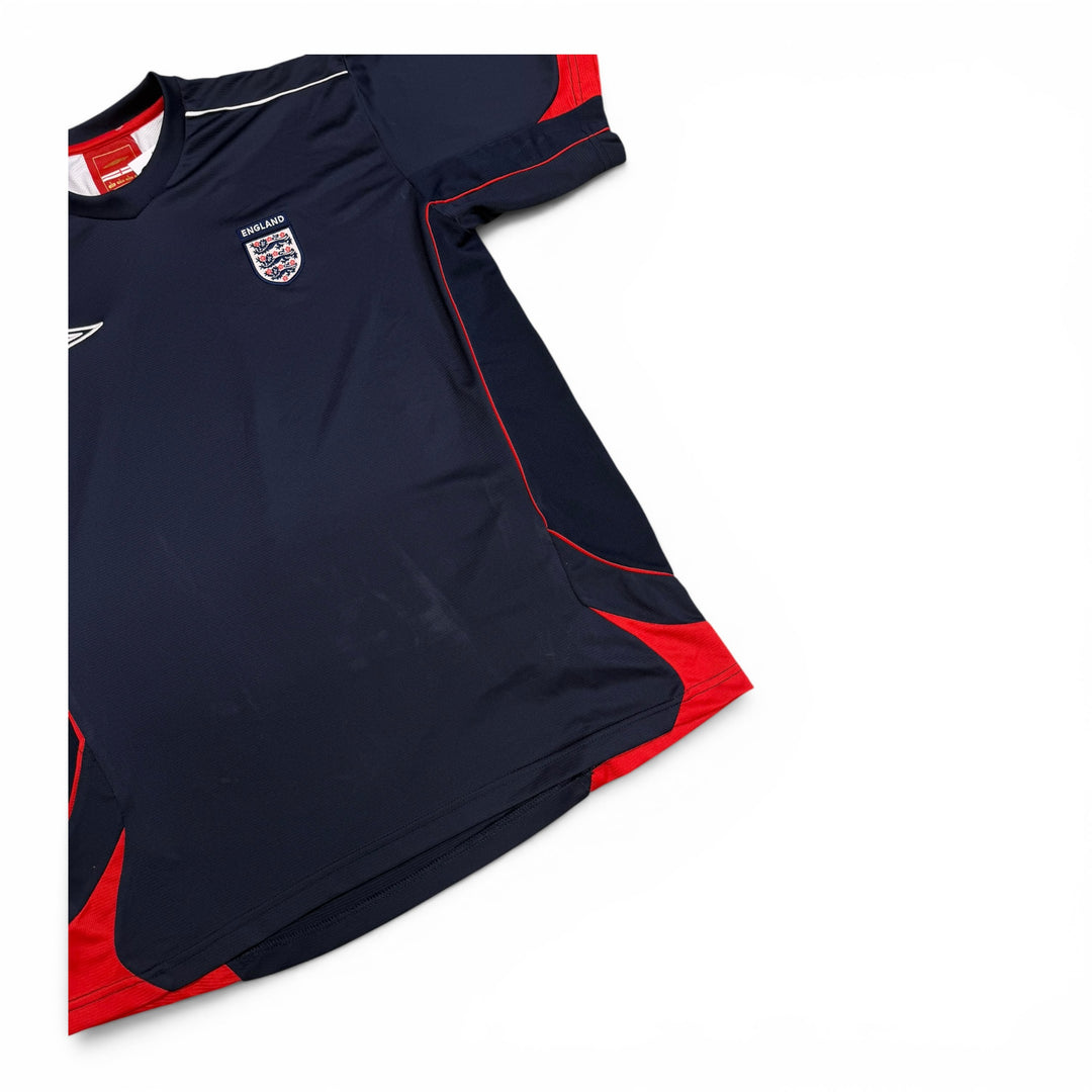 00's Vintage England Umbro Navy Football Training Top (L)