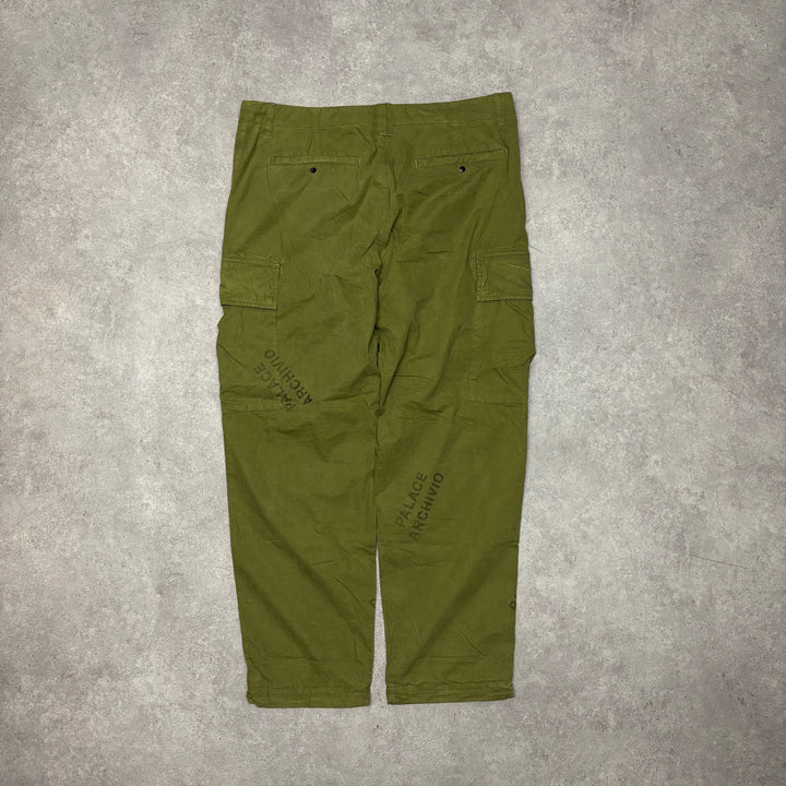 Palace x CP Company Archivio Green Trousers (32x30)