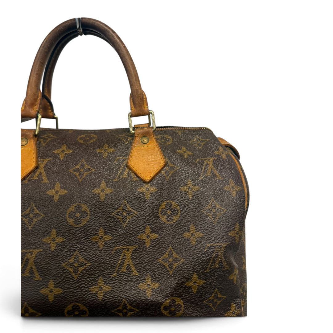 Louis Vuitton Speedy 30 Monogram  Bag Brown