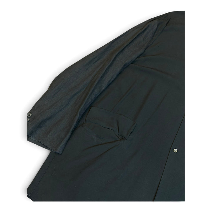 Vintage Comme Des Garcons Black Dress Shirt (XL)