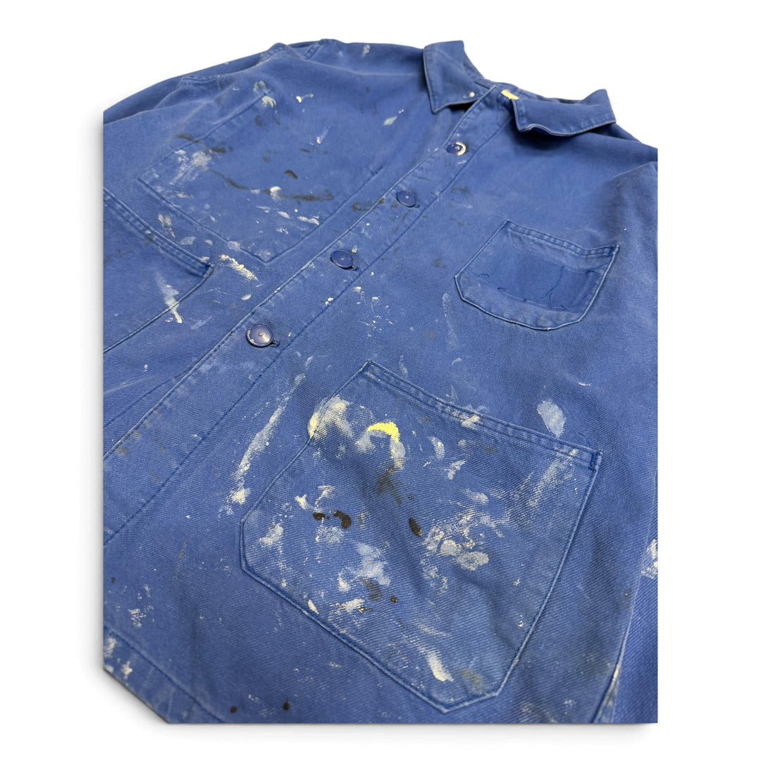 Vintage French Chore Jacket Blue (L)