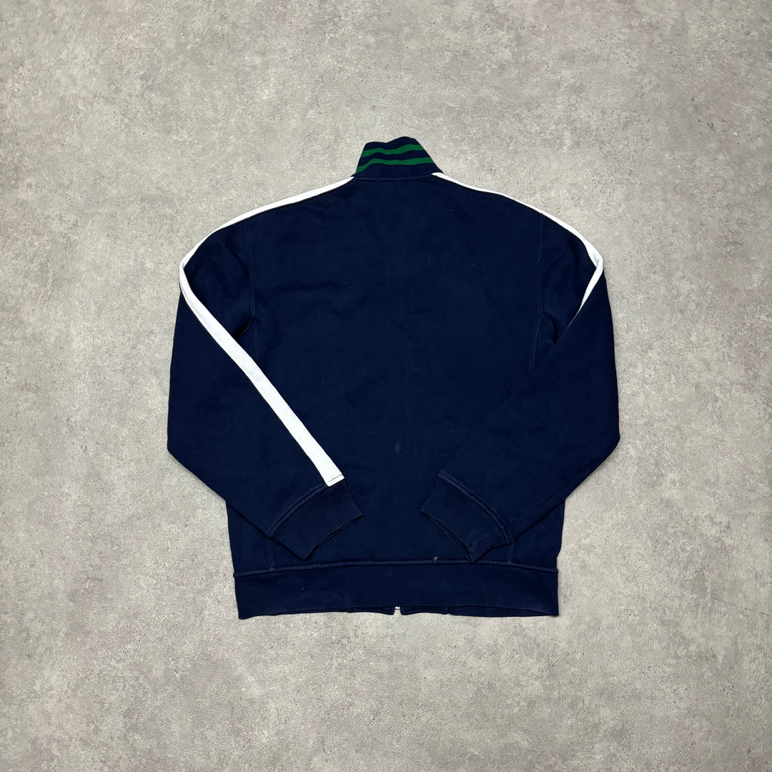 Vintage Polo Ralph Lauren Navy Wimbledon Full Zip Jumper (M)