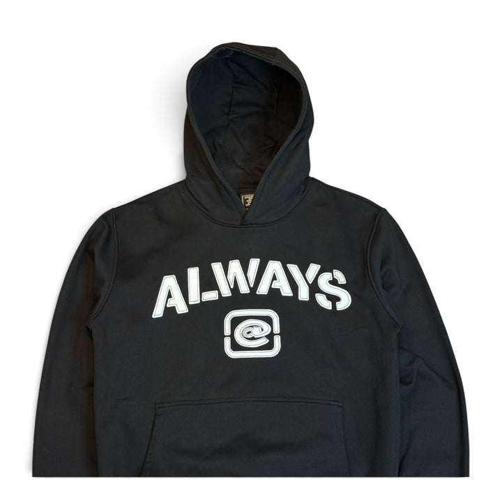 Always Do Black Spell Out Pullover Hoodie (M)